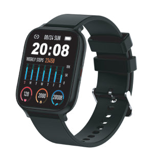 Hyundai HTSW001BK Relojes inteligentes y deportivos IPS Digital 240 x 280 Pixeles Negro