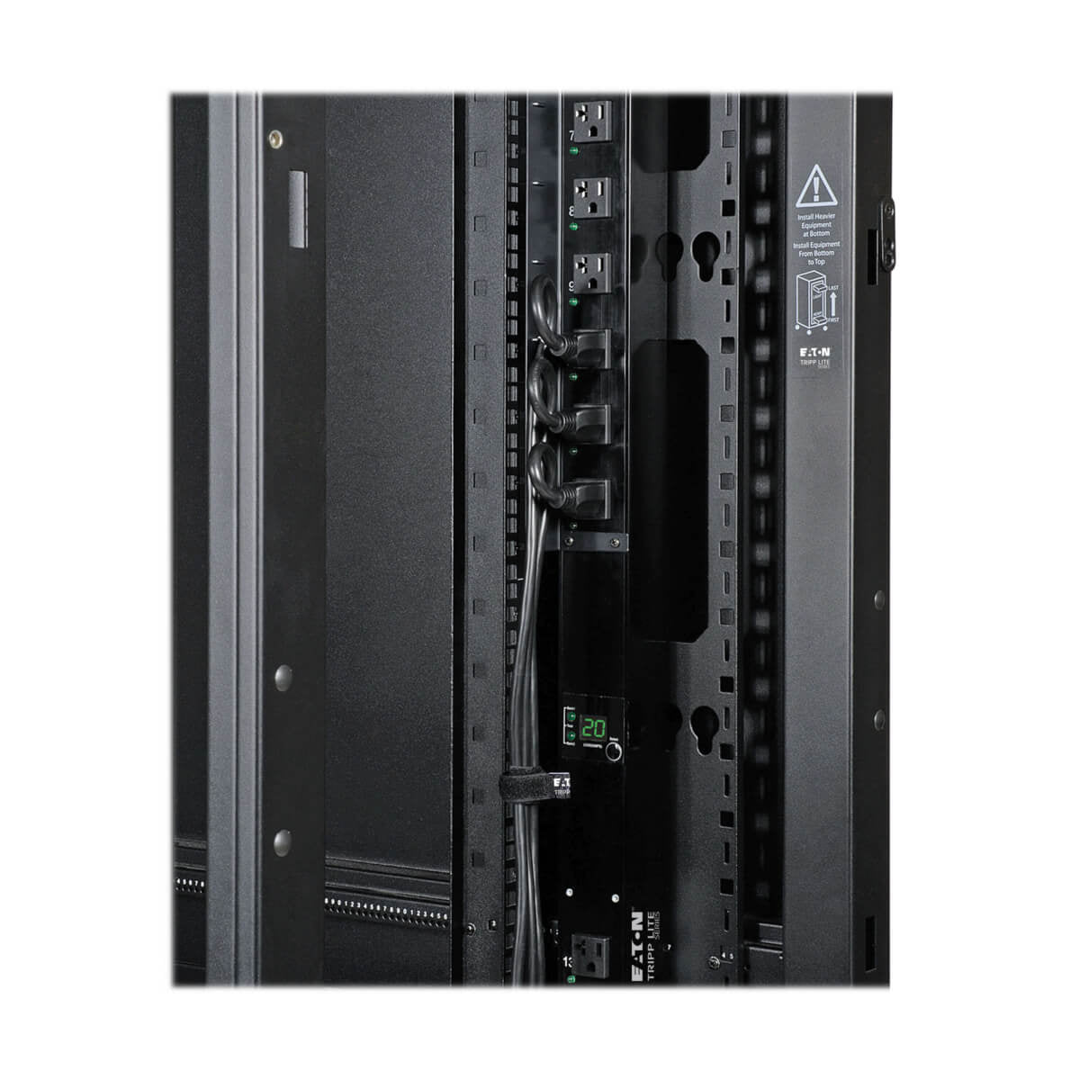 Tripp Lite SR42UB Gabinete de Profundidad Estándar Smartrack de 42U (Incluye Puertas Y Paneles Laterales) Armarios Rack