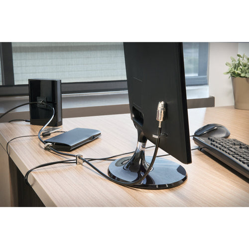 Kensington Kit de candados para ordenador de sobremesa y periféricos 2.0 - Llave maestra Cable antirrobo Portátil, Monit