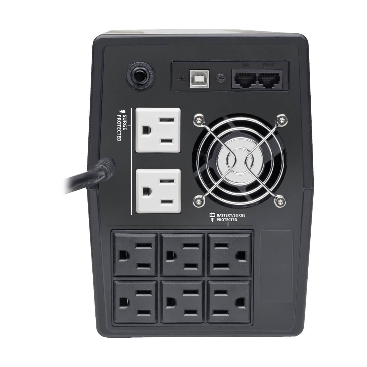 Tripp Lite OMNIVS1200LCD UPS interactivo de 1200VA 600W con 8 Tomacorrientes – AVR, 120V, 50Hz / 60Hz, LCD, USB, Torre