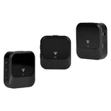 Kit 2 Microfonos Lavalier Game Factor USB 2.4GHz Cancelación de Ruido Negro