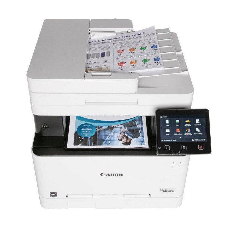 Canon imageCLASS MF654Cdw Impresora Multifunción Laser WiFi Negro, Blanco