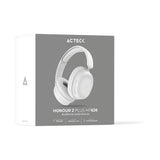 Acteck Honour 2 Plus HP626 Auriculares Inalámbrico y alámbrico Diadema Llamadas/Música USB Tipo C Bluetooth Blanco