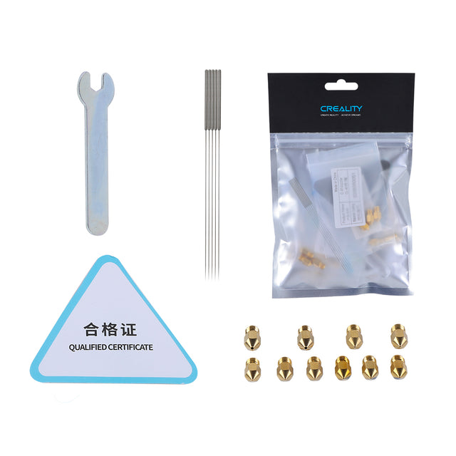 Kit Creality Boquillas Y Limpiadores De Boquillas Ender-3/Ender-5/Cr-10/Ender-6/Cr-6 FullOffice.com