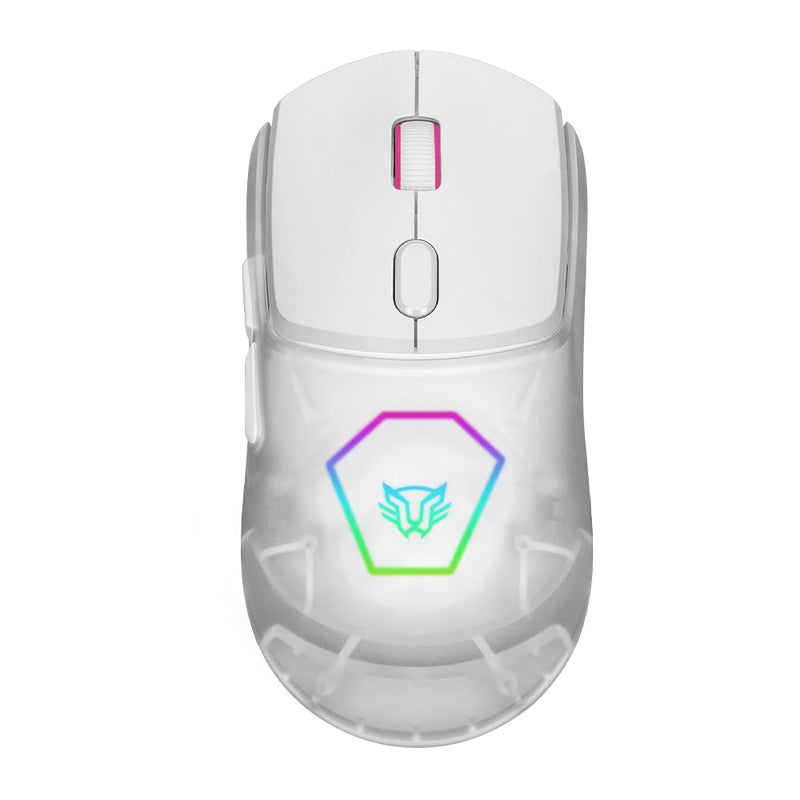 Balam Rush BR-936835 ratón Oficina Diestro RF inalámbrico Óptico 10000 DPI, Blanco