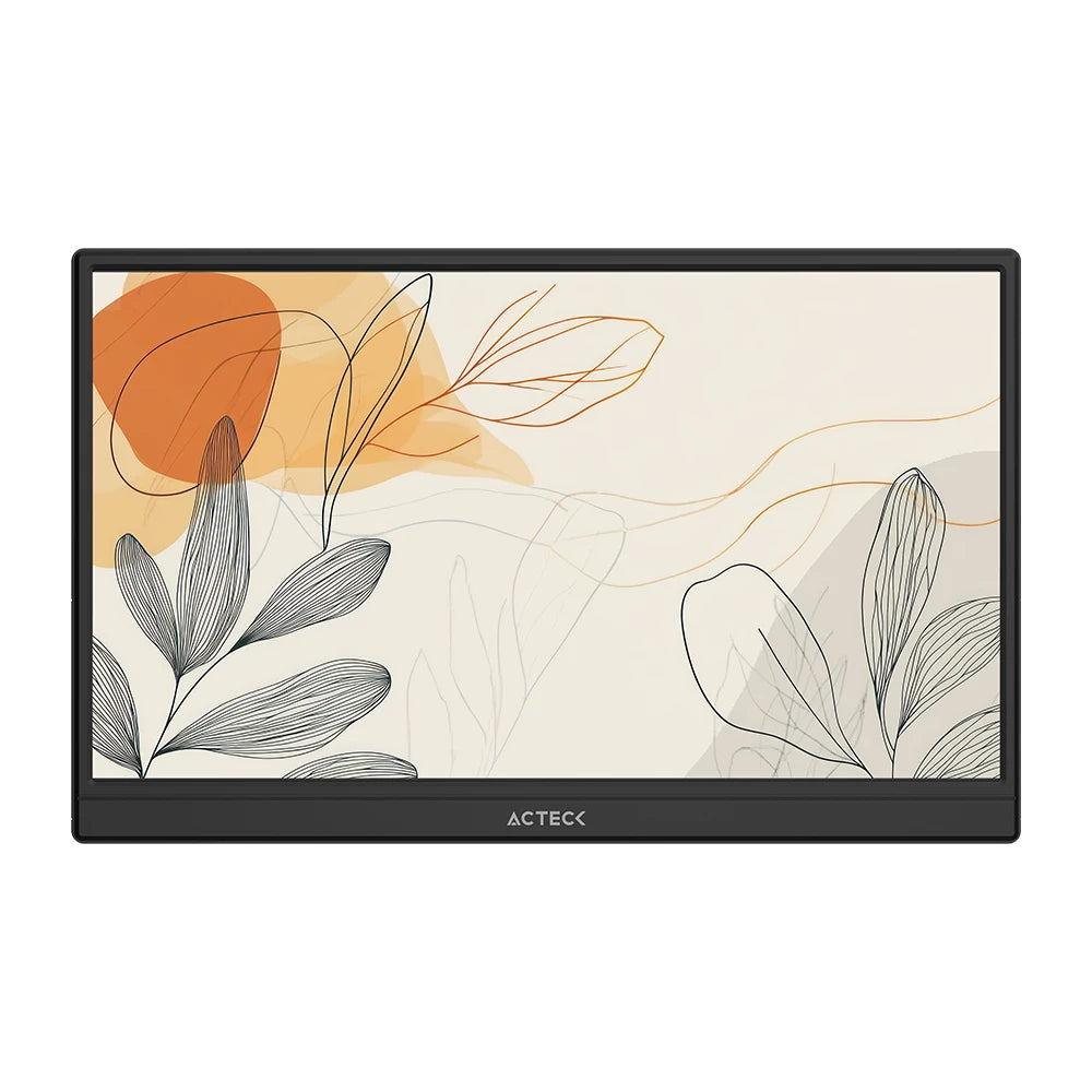 Acteck SlimBoard SB15T Monitor portátil Negro 39.6 cm (15.6") LED 1920 x 1080 Pixeles, Full HD