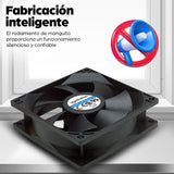 Manhattan 700955 sistemas de refrigeración para ordenadores Carcasa del ordenador Ventilador 8 mm 29 dB