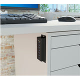StarTech.com Concentrador USB 3.0 de 7 Puertos con Caja de Metal - 5Gbps - Hub de Sobremesa o Montaje en Pared Hubs de i