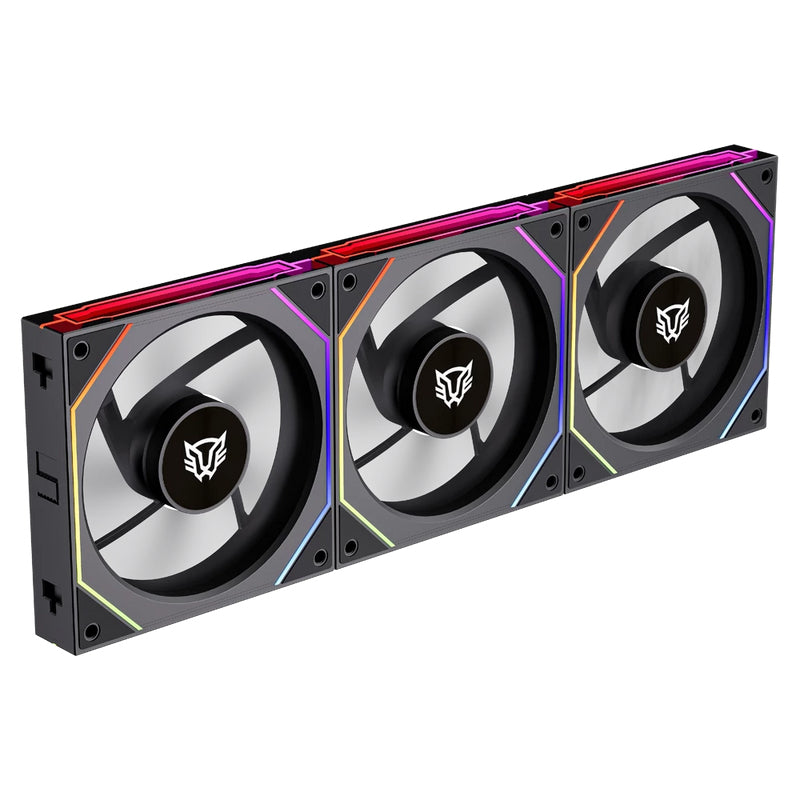 Balam Rush Eolox Link-R EXL95R Carcasa del ordenador Ventilador 12 cm Negro