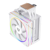 Balam Rush Heliux Pro HEX60 Procesador Enfriador de aire 12 cm Blanco, 600 RPM, 2200 RPM