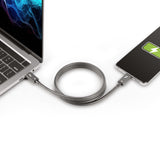 StarTech.com Cable de 1m Thunderbolt 4 - 40Gbps - PD 100W - Vídeo 4K/8K - Cable Thunderbolt 4 con Certificación Intel - Compatible con USB4/Thunderbolt 3/USB 3.2/USB Tipo C/DisplayPort Cable Masculino Masculino 1 m 40 Gbit/s