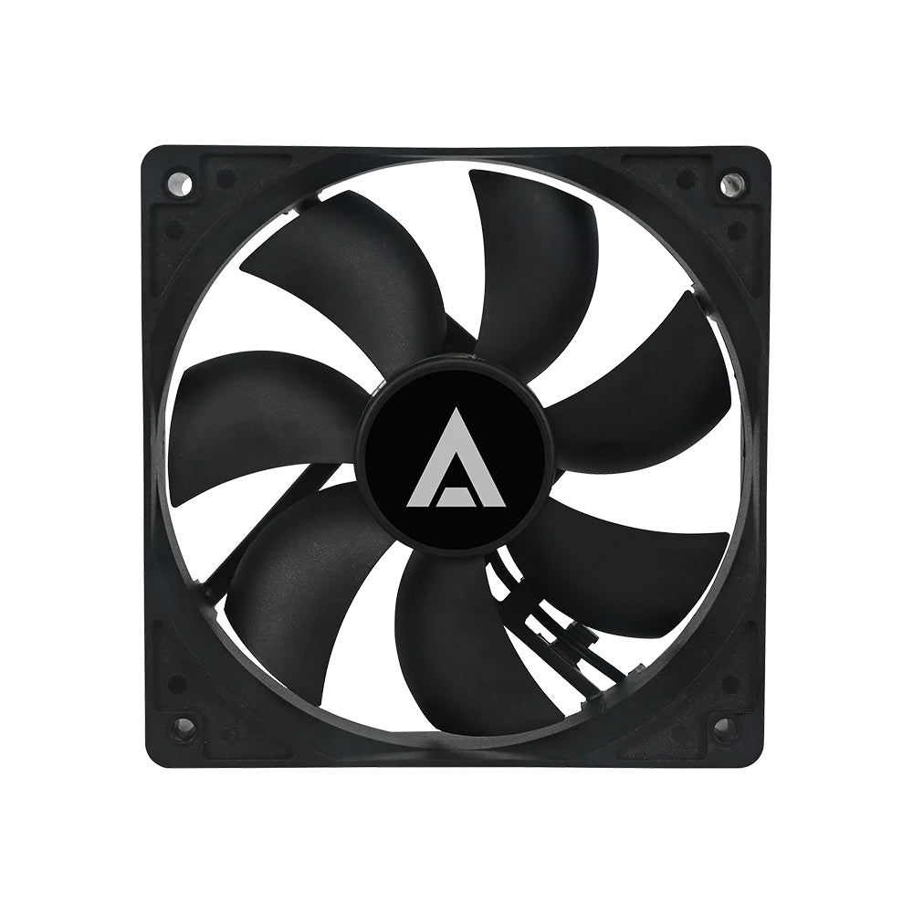 Acteck POLAR EG VG120 Gabinete de la computadora Ventilador 8 cm Negro 1 pieza(s), 1200 RPM
