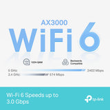 TP-Link Deco X50 Pro sistemas wi-fi mesh (wi-fi en malla) Sistema de malla Blanco Interno 3