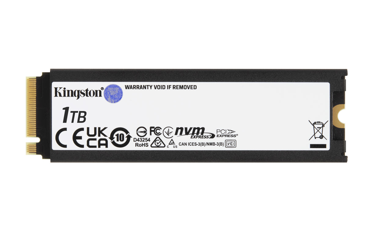 Kingston Technology 1000G RENEGADE PCIe 4.0 NVMe SSD W/ Difusor térmico unidades internas de estado sólido 1 GB M.2 PCI Express 4.0 Si