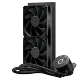 Cooler Master MasterLiquid 240L Core Procesador Kit de enfriamiento líquido 12 cm Negro, 650 RPM, 1750 RPM