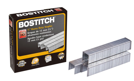 GRAPAS BOSTITCH DE USO PESADO , 1/2 CAJA