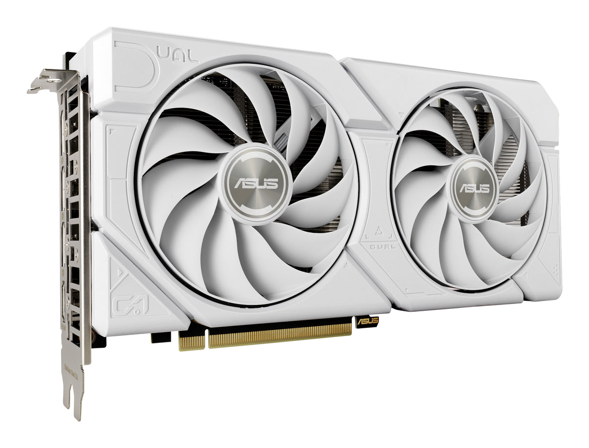 ASUS DUAL-RTX4060-O8G-EVO-WHITE tarjetas gráficas Si 3072 NVIDIA GeForce RTX 4060