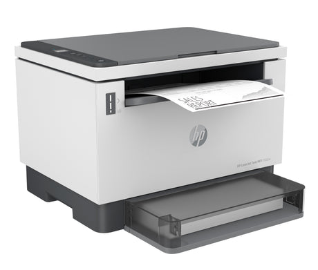HP LaserJet Tank 1602w Conexiones inalámbricas Multifunction Blanco y negro Impresora, Copiadora, escáner