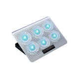 Base Enfriadora ACTECK Froost Max B480 Para Laptop / 6 Ventiladores/ 9 Niveles de ajuste / Negro