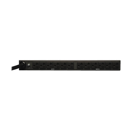 Tripp Lite PDUMH30 PDU Monofásico de 2.9kW con Medidor Digital Local, Tomacorrientes de 120V (12 5-15/20R), L5-30P, Cabl