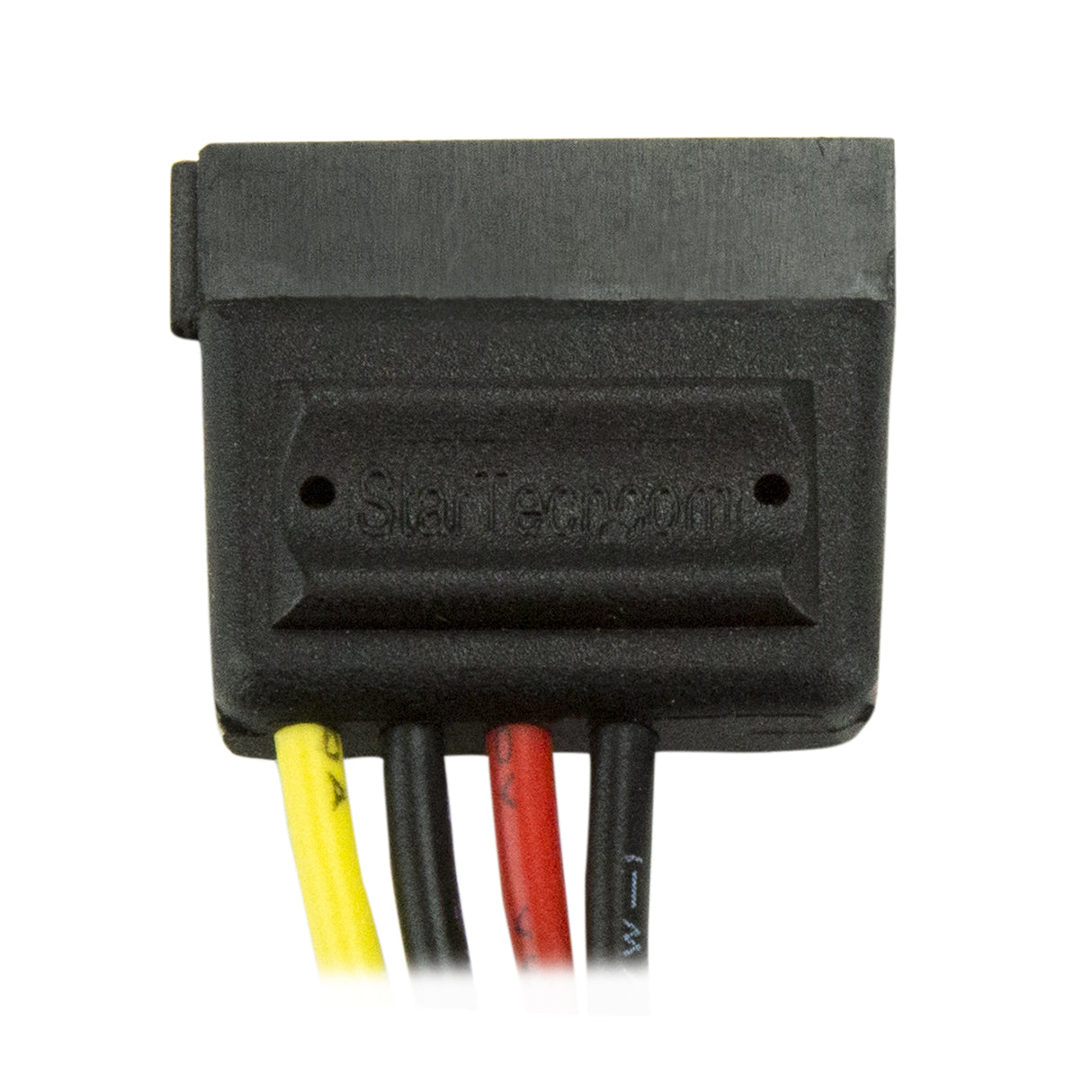 StarTech.com Cable Adaptador de 15cm de Alimentación MOLEX LP4 4 Pines a SATA 15 Pines Cable 0,152 m Molex (4-pin) SATA de 15 pines Macho