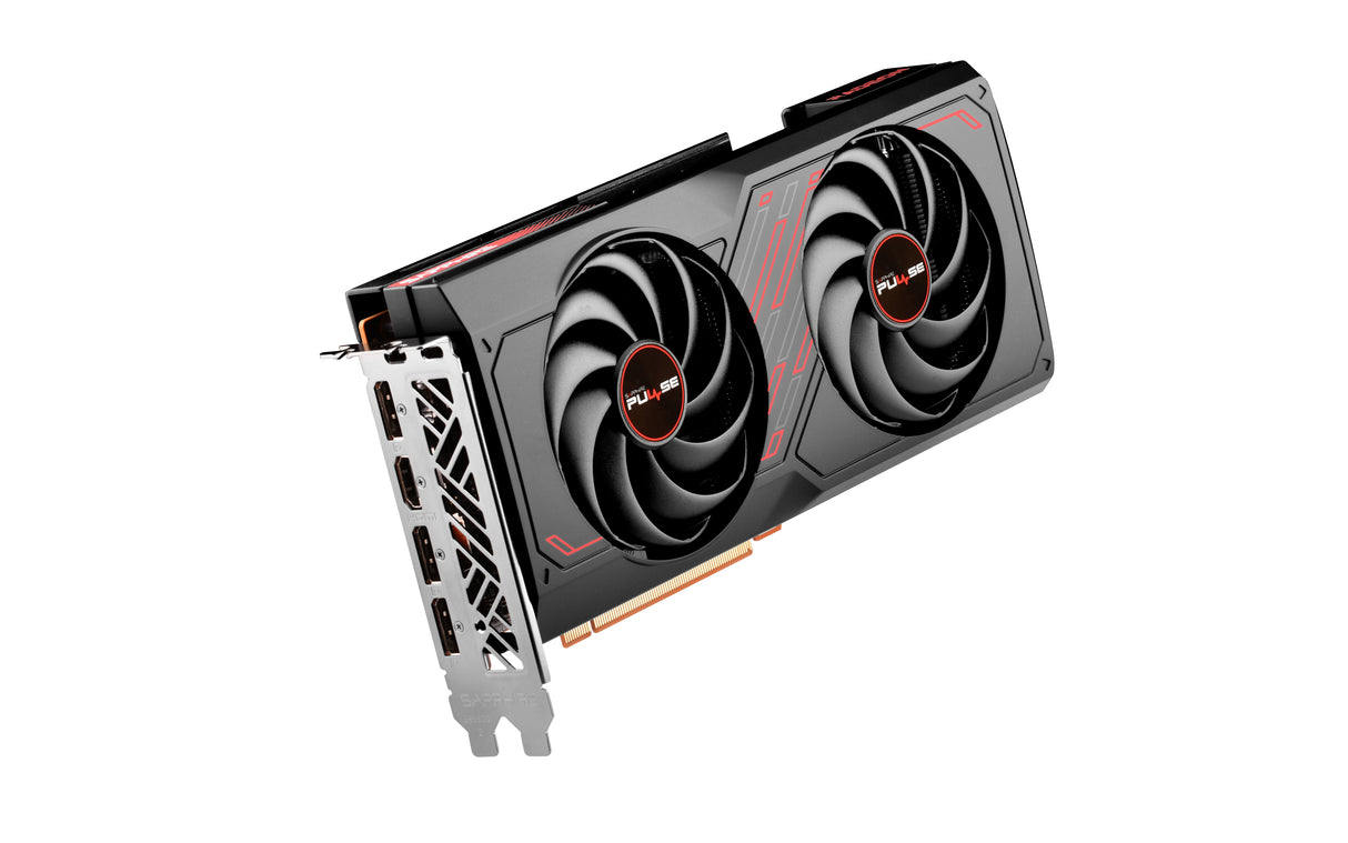 Sapphire PULSE 11324-01-20G tarjeta gráfica AMD Radeon RX 7600 8 GB GDDR6, 128 Bit, 7680 x 4320 Pixeles, PCI Express x8 