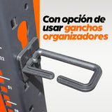 Intellinet Baie réseau ouverte 19" à 4 montants, 26U, noire, en kit, charge max. 360 kg Rack 26U Rack o bastidor indepen