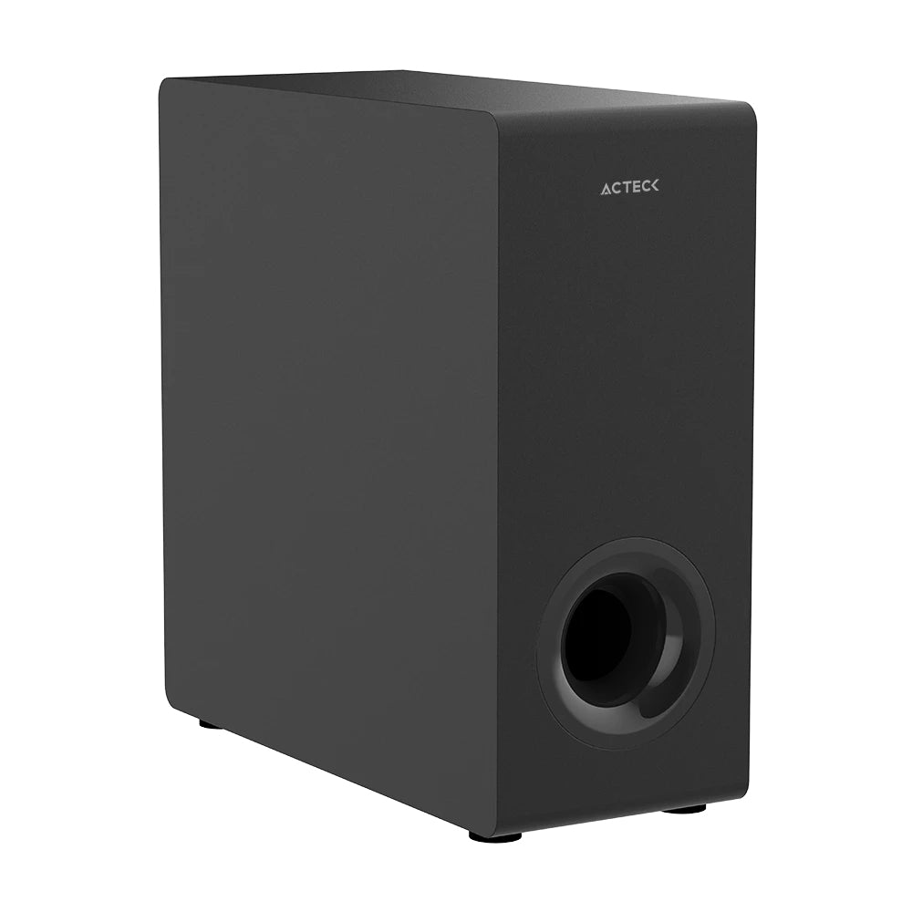 Acteck Thin BS600 Negro 2.1 canales 60 W, 45 - 5000 Hz, 4 Ohmio, AC-940801