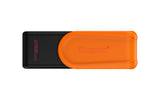 Kingston Technology 256GB Portable USB 3.2 Gen 1 DataTraveler Exodia S (Black/Orange) Memoria Flash 256 GB USB tipo A 3.2 Gen 1 (3.1 Gen 1) Si