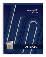BLOCK ESTRELLA CARTA PODER 50 HJS