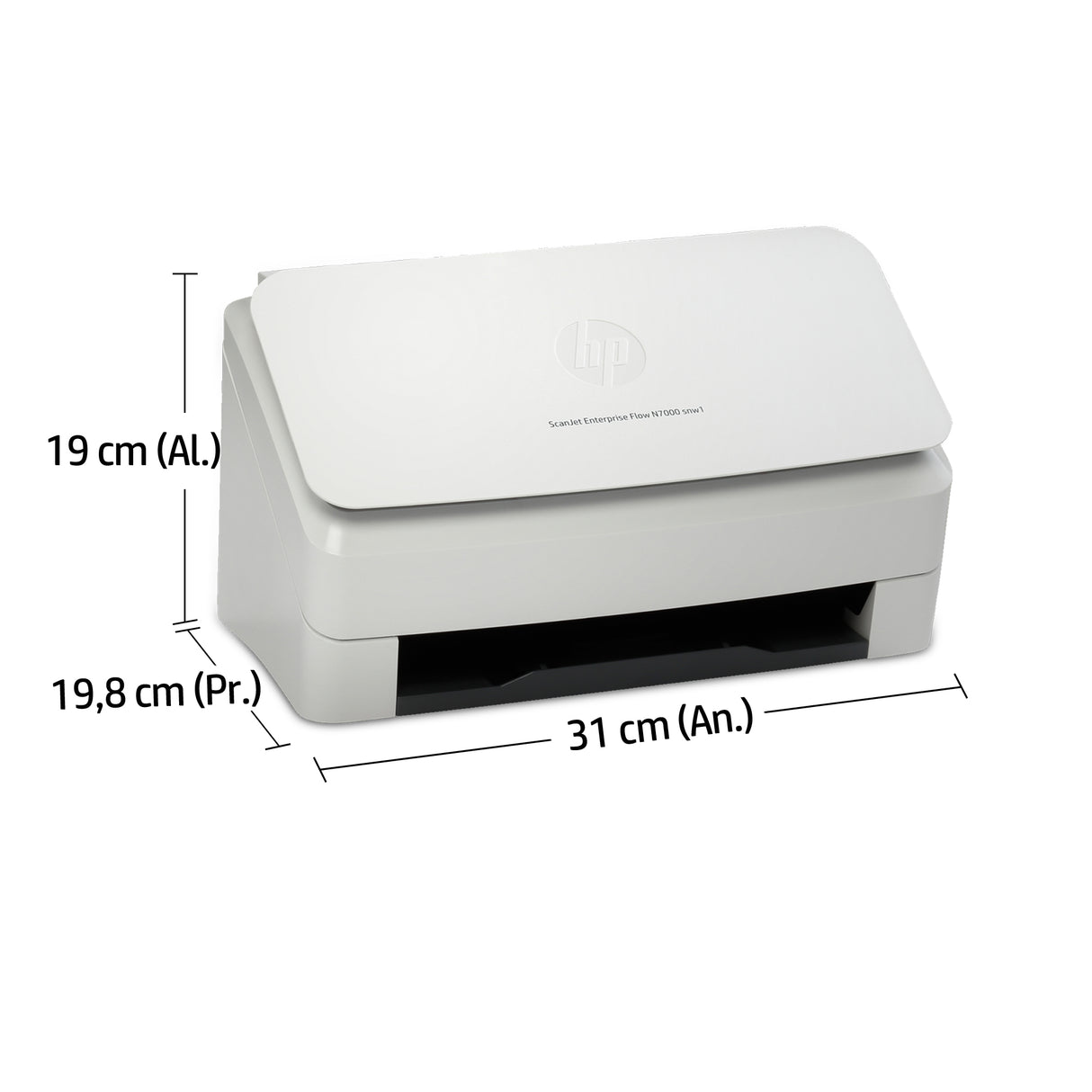 HP ScanJet Enterprise Flow N7000 snw1 Escáner 216 x 3100 mm 600 x 600 DPI Si Si