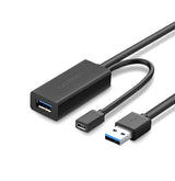 Ugreen 20826 cable USB USB 3.2 Gen 1 (3.1 Gen 1) 5 m USB A USB A/Micro-USB B Negro