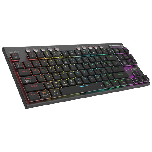 Teclado Gaming Balam Rush GK959, Retroiluminación RGB, 104 Teclas, Anti-Ghosting, Cable Trenzado