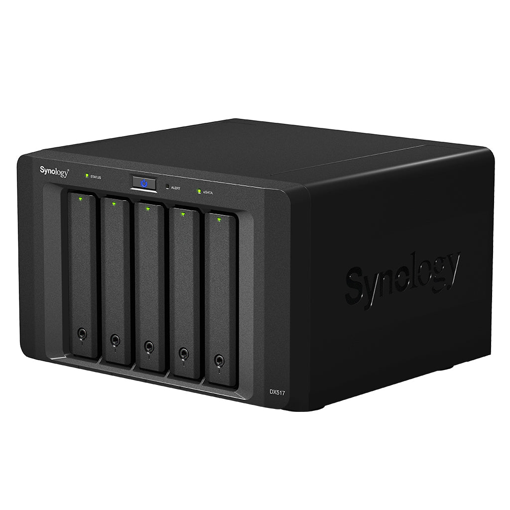 Synology DX517 unidad de disco múltiple 0 TB Escritorio Negro | Unidades de discos múltiples