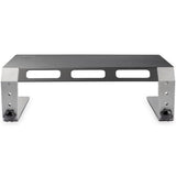 StarTech.com Base para Monitor - Riser de Acero y Aluminio - Soporte de Altura Ajustable estaciones de trabajo sentado o de pie Negro, Plata 1 81,3 cm (32") 10 kg