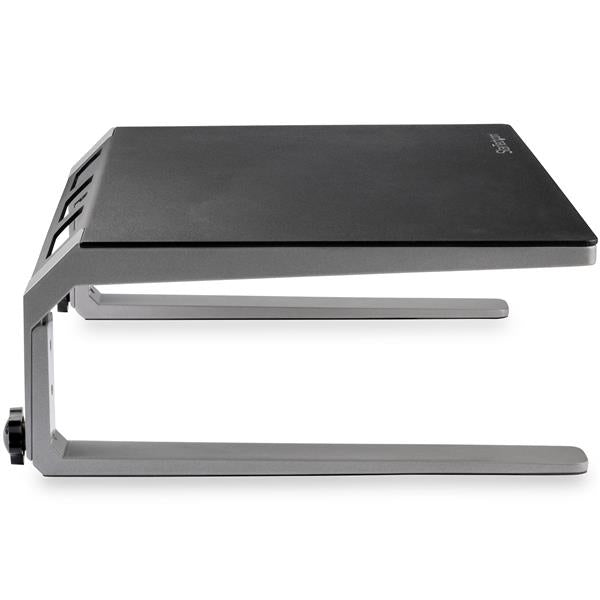 StarTech.com Base para Monitor - Riser de Acero y Aluminio - Soporte de Altura Ajustable estaciones de trabajo sentado o de pie Negro, Plata 1 81,3 cm (32") 10 kg