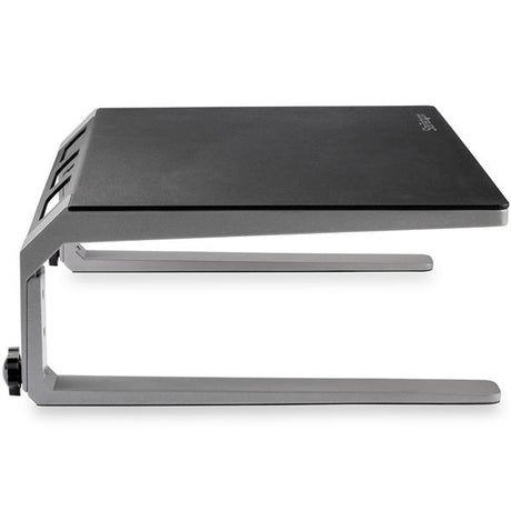 StarTech.com Base para Monitor - Riser de Acero y Aluminio - Soporte de Altura Ajustable estaciones de trabajo sentado o de pie Negro, Plata 1 81,3 cm (32") 10 kg