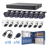 Epcom KEVTX8T8B/8EW kit de videovigilancia Alámbrico 16 canales