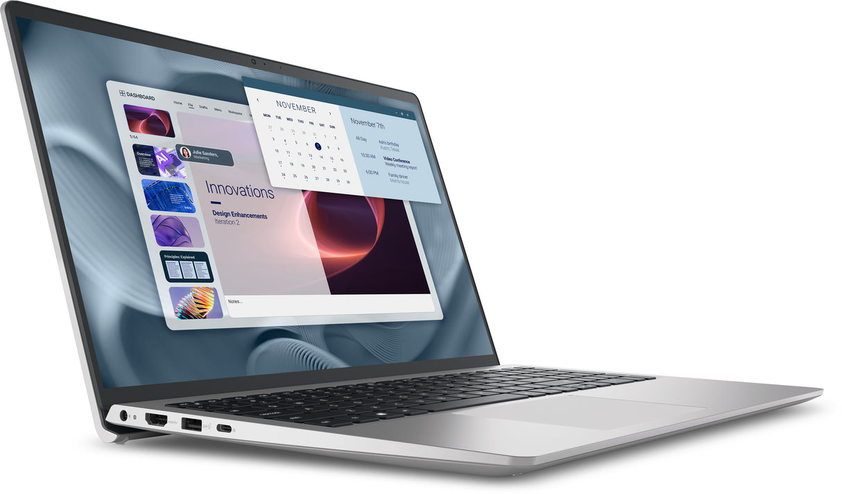 DELL Pro PV15250 Laptop Portátil Plata Concha 39,6 cm (15.6")