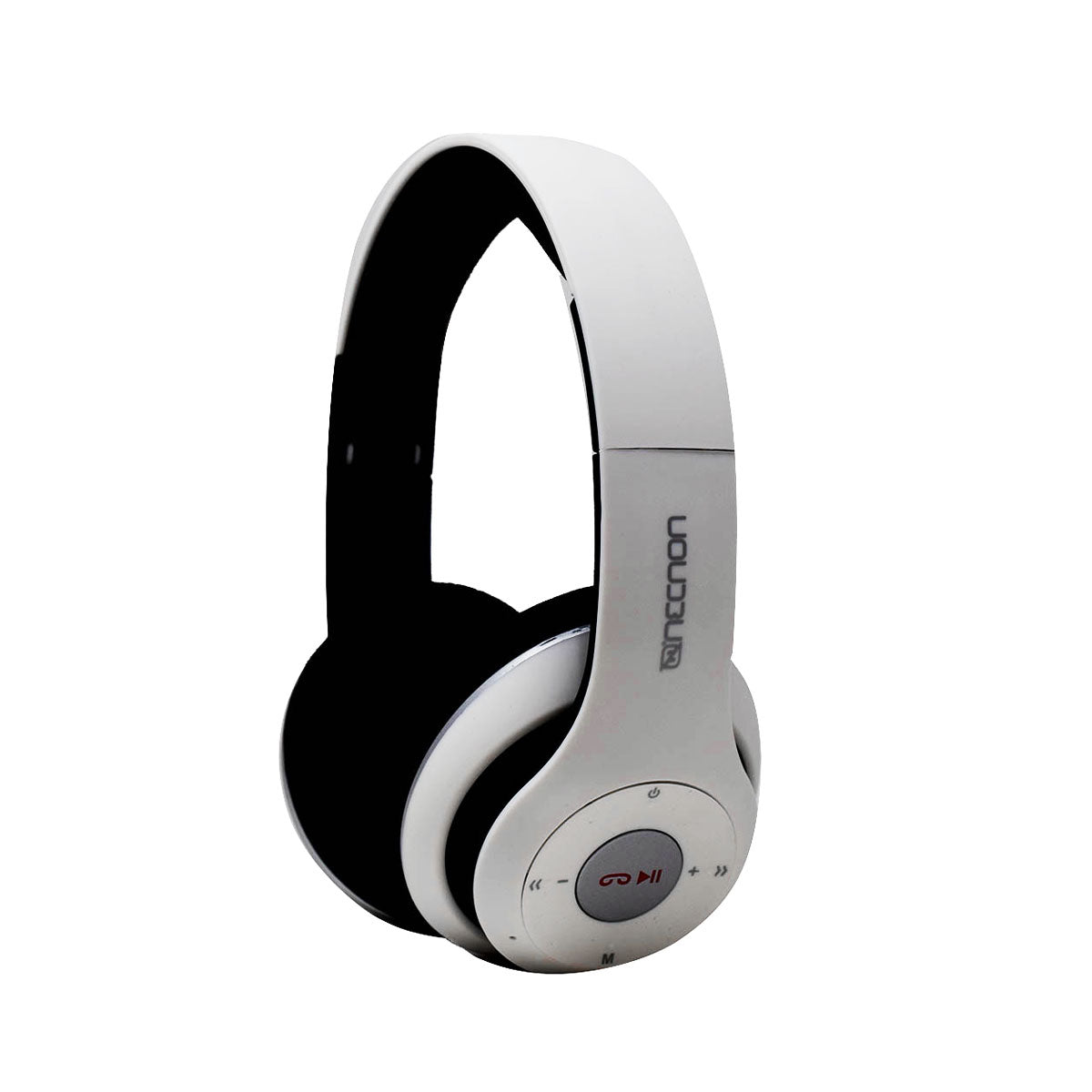 Necnon NBH-01 R Auriculares Inalámbrico y alámbrico Diadema Llamadas/Música Bluetooth Blanco, 20 - 20000 Hz, 300 g
