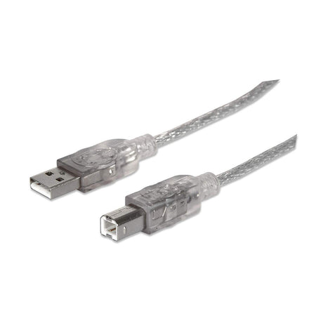 Manhattan Cable para Dispositivos USB B de Alta Velocidad Cable USB 2.0 USB A USB B Macho/Macho