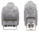 Manhattan Cable para Dispositivos USB B de Alta Velocidad Cable USB 2.0 USB A USB B Macho/Macho