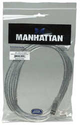 Manhattan Cable para Dispositivos USB B de Alta Velocidad Cable USB 2.0 USB A USB B Macho/Macho