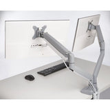Kensington Brazo SmartFit de altura ajustable con un toque para dos monitores Monitor