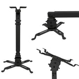 BRobotix 573106N accesorio para montaje para proyector Negro, Cualquier marca, 430 - 630 mm