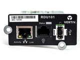 Vertiv IntelliSlot RDU101 Interno Ethernet 100 Mbit/s, Alámbrico, Negro