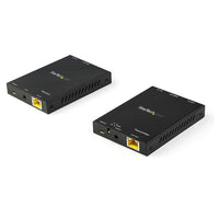 StarTech.com Juego Extensor HDMI por CAT6 - Alargador Balun 4K 60Hz audio/vídeo extendedores Transmisor y receptor de señales AV 3840 x 2160 Pixeles Cat6 50 m