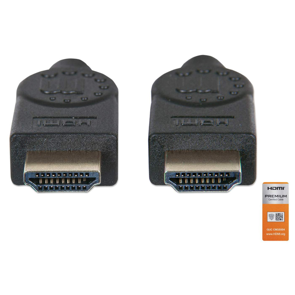 Manhattan Cable HDMI 4K@60 Hz con Ethernet, 5 m, certificado, apto para TODOS los usos 4K y 1080p/HD