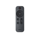 Logitech Rally mando a distancia RF inalámbrico Cámara web Botones, Gris