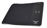 Naceb Technology NA-0926 alfombrilla para ratón Negro, Monocromático, Tela, USB con suministro de corriente